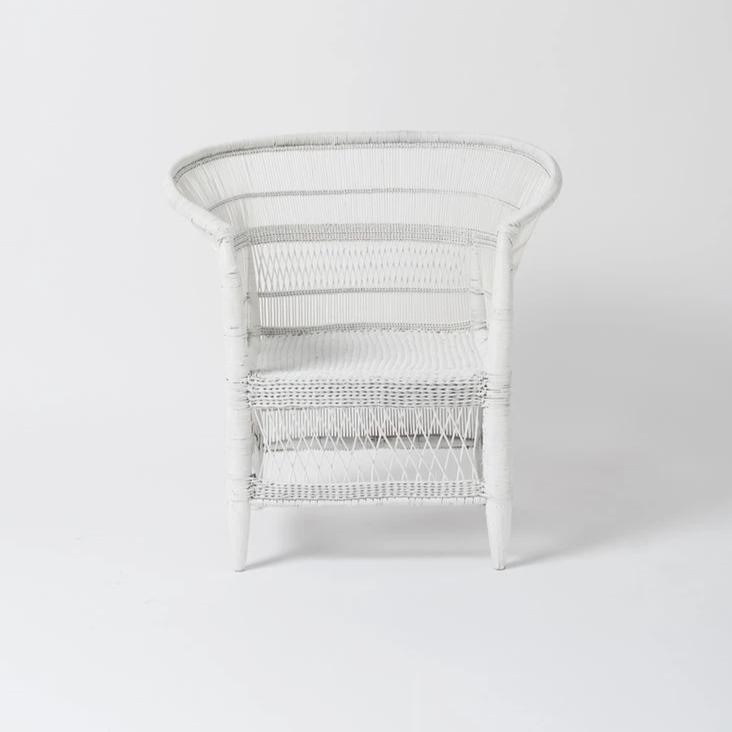 Malawi Woven Armchair White - <p style='text-align: center;'>R 200</p>